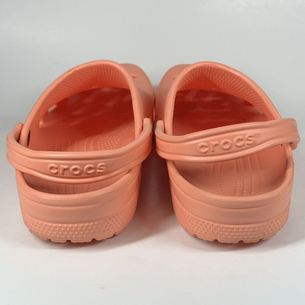 Crocs Mens Size 13 Papaya Classic Clog Mule Authentic Shoe Style 10001 - Picture 10 of 15